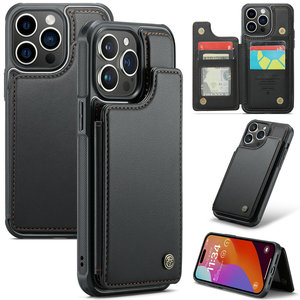 Échantillon gratuit <span class=keywords><strong>CaseMe</strong></span> pour <span class=keywords><strong>iPhone</strong></span> 15 Pro Max 14 13 12 <span class=keywords><strong>11</strong></span> Étui arrière en cuir avec porte-carte Béquille pour <span class=keywords><strong>iPhone</strong></span> 15 14 - Product Image 1