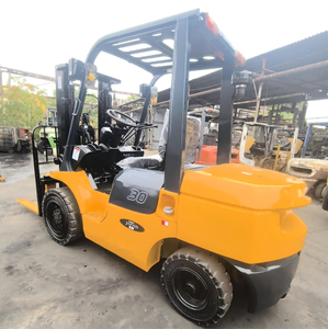 Chariot élévateur diesel d'occasion 3 tonnes, moteur diesel, Japon, 7Fd30 8FD30, chariot élévateur diesel à vendre - Product Image 2