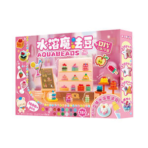 Kit de bricolage Mr. Toy Water Soluble Magic Beans 1800 pièces pour enfants de 8 à 13 ans, jouets de construction avec boîte de présentation - Product Image 5