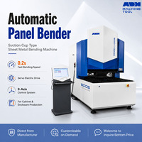 Machine de pliage automatique de panneaux à ventouses pour tôles, armoires, boîtiers et portes