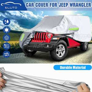 Housse de protection complète pour JEEP Wrangler 2 portes, 190T, imperméable, anti-UV, anti-poussière, protection contre les intempéries, pour l'extérieur - Product Image 1
