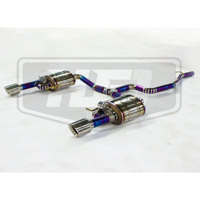 Système d'échappement Catback en alliage de titane de qualité supérieure, avec soupape à commande à distance, ultra léger, pour VW R36 Passat CC 3.6L