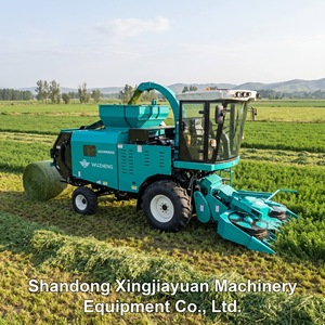 Machine combinée ensileuse et enrouleuse de <span class=keywords><strong>paille</strong></span>, équipement de production d'ensilage haute efficacité - Product Image 3