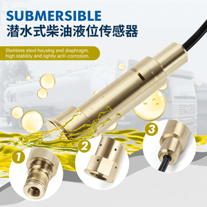 Instrument de mesure de niveau de réservoir diesel submersible GAMICOS GLT5001, transmetteurs de niveau de carburant - Product Image 4