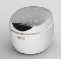 MeiShengFa OEM 500W 3L Plastique Minuterie Numérique Contrôle Ménage Multifonctionnel Cuiseur à Riz Électrique