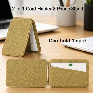 Cartera MagSafe con Soporte Magnético para <span class=keywords><strong>Tarjetas</strong></span>, Soporte Giratorio 360° para Teléfono, Cartera Magnética para Teléfono, Corcho Universal, CE, RoHS, REACH, OEM - Product Image 4