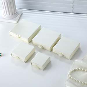 Caja de Embalaje de Joyería de Cartón Personalizada OEM, Cajas de Regalo para Collares, Pendientes, Pulseras, Anillos, 9*7cm - Product Image 3