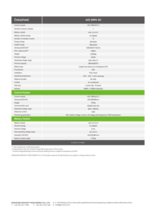 Armadio per Accumulo di Energia con Batteria Lifepo4 Growatt ACE 209H-2H, Design Moderno IP55, 209.6kWh, Batteria al Litio HV per C&I - Product Image 4