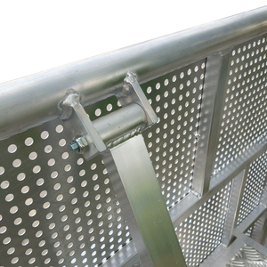 Barrière de sécurité <span class=keywords><strong>Mojo</strong></span> en aluminium ou en PVC, barrière de scène de concert, barrière de contrôle de foule - Product Image 4
