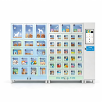 Distributeur automatique de grande capacité non réfrigéré pour les articles pour animaux de compagnie, jouets, laisses et produits de toilettage pour chiens et chats en animaleries
