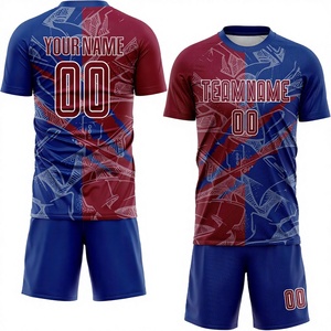 Özel Tasarım Graffiti Futbol Formaları Futbol Takımı Üniformaları-Kişiselleştirilmiş Unisex Yetişkinler %100 Polyester Kısa Kollu Bisiklet Yaka Spor - Product Image 1