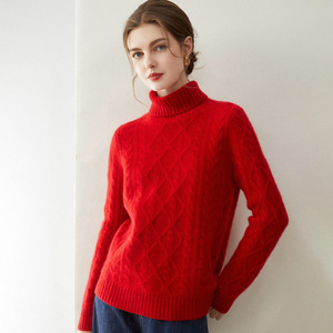 Cardigan élégant décontracté en tricot pour femme, automne-hiver, à manches longues et col rond, avec logo personnalisé sur le devant, par les fabricants de tricots. - Product Image 3