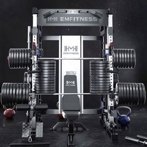 เครื่องสมิธแมชชีน SK-EM996A อุปกรณ์ฝึกความแข็งแรงอเนกประสงค์ โครงสร้างเหล็ก เป็นมิตรกับสิ่งแวดล้อม พกพาสะดวก สำหรับใช้ในเชิงพาณิชย์/ที่บ้าน - Product Image 4