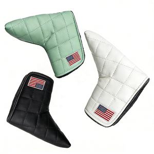 Housse <span class=keywords><strong>de</strong></span> tête <span class=keywords><strong>de</strong></span> putter <span class=keywords><strong>de</strong></span> <span class=keywords><strong>golf</strong></span> premium, étanche, à fermeture magnétique, avec logo brodé personnalisé ou vierge, vente en gros à prix abordable - Product Image 1