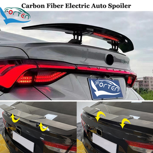 Becquet de coffre arrière électrique universel en Fiber de carbone, 1 pièce, Sedan, adapté à la <span class=keywords><strong>Toyota</strong></span> Vios - Product Image 5