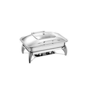 Calentador de comida de Buffet, soporte de exhibición de comida de Buffet, plato de frotamiento, juego de Buffet, platos de lujo para servir, plato de frotamiento, juego de buffet de lujo - Product Image 4