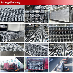 चैनल के लिए एल्यूमीनियम प्रोफाइल/कोटेड दो बार एल्यूमीनियम दरवाजा फ्रेम/ग्रीस रंग एल्यूमीनियम प्रोफ़ाइल - Product Image 6