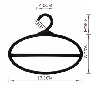 Bestiform Đôi Tier Thân Thiện Với Môi Vòng Nhựa Khăn Móc Móc Áo Cho Hijab Khăn Hiển Thị Khăn Choàng Quần Áo Tổ Chức - Product Image 1