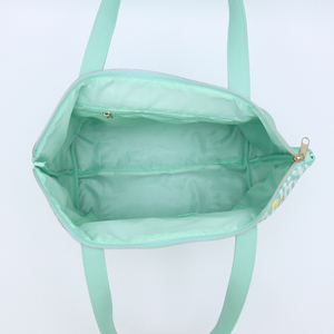 Borsa Termica Riutilizzabile Ecologica OEM/ODM per Supermercato, in Poliestere, Impermeabile, con Design Cartoon per la Spesa - Product Image 4