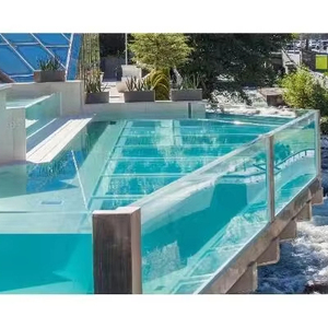 Piscina de Acrílico Transparente de Alta Densidad, Ecológica, Impermeable, Ligera, Duradera, Anti-UV, Antideslizante, Premium para Exteriores - Product Image 1