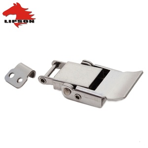 Stainless Steel 304 Keyless Hood Latch for Delivery Service Vehicles - Product Image 1