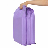 Bolsas de Correo Transparentes de PE de 120 Micras, Impermeables, con Asa, Perforadas para Fácil Apertura, Tira Autoadhesiva, Personalizables