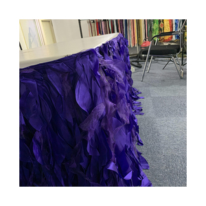 Durable Tafetta <b>Table</b> <b>Skirt</b> for Space Themed Parties - Product Image 1