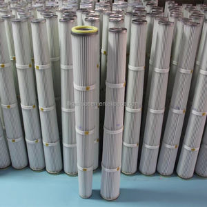 Industrieller Hochtemperatur-Beutelfilter PTFE-Membran Waschbarer Konischer Plissierter Luftfilterpatrone für Mischmaschinen - Product Image 4