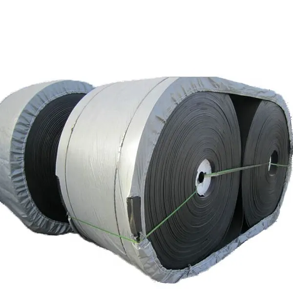 Endless rubber belt conveyor EP200 water resistant fabric NN chevron conveyor belt