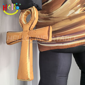 รูปปั้นยักษ์ดำหัวแมวอียิปต์ - Product Image 5