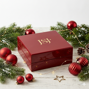 Scatola di Cartone Rigido Resistente per Imballaggio di Bottiglie di Vetro, Spedizione Sicura, Scatola Pieghevole per Oli Viso di Lusso - Product Image 1