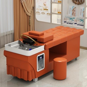 Nuevo Sillón de Masaje Profesional de Lujo para Salón 2025, Cama de Lavado de Cabello SPA con Terapia de Agua Circulante para la Cabeza - Product Image 1
