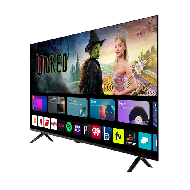 Custom Logo 32 Inch LED Smart TV with Android WiFi Full HD 1080p 4K Ready Flat Screen Multi-Use
