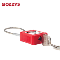 Candado de Seguridad LOTO Compacto de Acero Inoxidable con Grillete Largo, con Llave, Duradero, para Bloqueo y Etiquetado, 150 mm