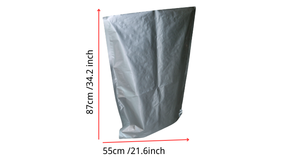 Bolsas de papel de aluminio al vacío sellables con calor de 5 galones, bolsa de Mylar de almacenamiento de alimentos de sellado térmico de alta barrera, bolsa de papel de Mylar de alta resistencia - Product Image 4