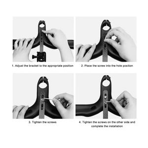 Vélo de route ordinateur de guidon aéro intégré support de montage en carbone pour Garmin <span class=keywords><strong>Bryton</strong></span> Wahoo - Product Image 6