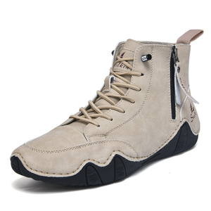 Bottes Martin montantes pour <span class=keywords><strong>homme</strong></span>, modèle Octopus, taille 48, de luxe, de créateur, best-seller, bottines décontractées pour <span class=keywords><strong>homme</strong></span> SALKIN - Product Image 5