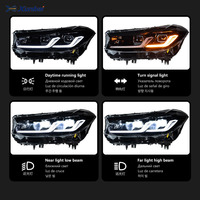 Ensemble de phares avant à LED modifiés pour BMW Série 6 GT G32 2017-2020, phare Golden Eye, pièces d'éclairage automobile