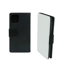 Étui de téléphone portable en cuir avec porte-cartes de luxe de haute qualité, sublimation 2D, portefeuille rabattable, protection contre les chocs, personnalisé pour 17 Pro Max