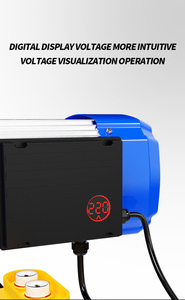 Peralatan Pengangkat Beton Nirkabel dengan Remote Control 1000kg, Hoist Bangunan Elektrik - Product Image 2