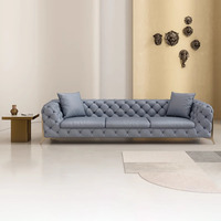 Moderne minimaliste lumière luxe style designermobilier de maison luxe mode vente ensemble canapé sectionnel salon canapé
