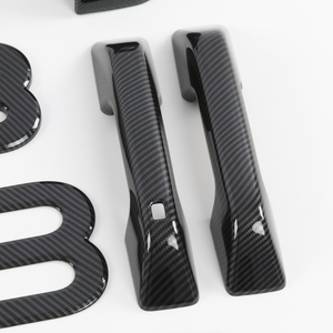 Kits carbone de haute qualité WZXD, accessoires de voiture, décorations automobiles pour BYD Shark 2025, noir brillant, noir mat, couleur carbone - Product Image 4