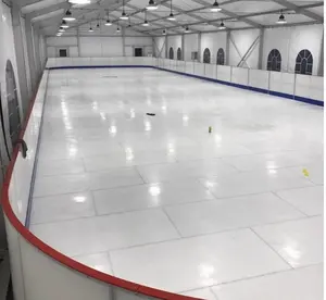 Fábrica de patins em linha Uhmwpe patins sintéticos patins patins pista de gelo sintética de hóquei