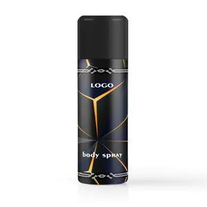 Desodorante corporal em spray personalizado 200ml para o atacado de spray de névoa corporal mais vendido