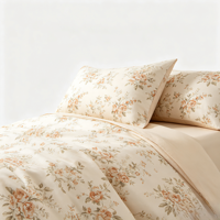 Lot de liquidation de parures de lit en microfibre de polyester : drap-housse, housse de couette, taies d'oreiller – Vente en gros