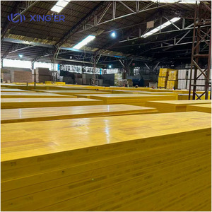 Pannello in compensato XINGER a 3 strati di colore giallo per casseforme DOKA per costruzioni edili - Product Image 3