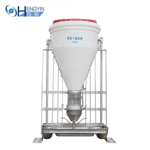 best selling adjustable feeding speed wet and dry automatic plastic poultry feeders for pigs farming equipment