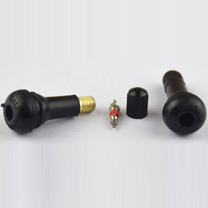 Tige de valve de pneu tubeless Tr413 avec système de fixation rapide, norme américaine, longueur 45 mm, en caoutchouc, pour usage automobile - Product Image 1