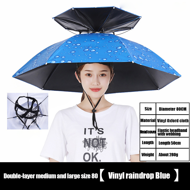 Vinyle Goutte de Pluie bleu
