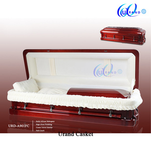 Cercueil <span class=keywords><strong>en</strong></span> acajou africain massif, prix d'usine, fabriqué <span class=keywords><strong>en</strong></span> bois de qualité supérieure pour les funérailles, par un fabricant chinois. - Product Image 3